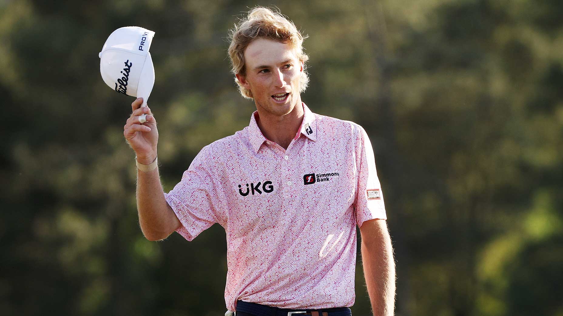 will zalatoris celebrates masters