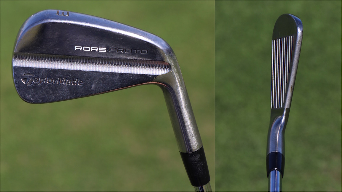 Rory McIlroy's Rors Proto Taylormade P730 irons.