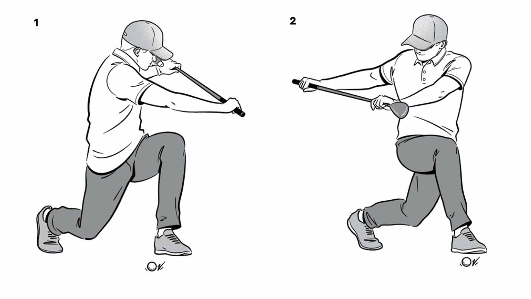 Stretching tips for golfers.