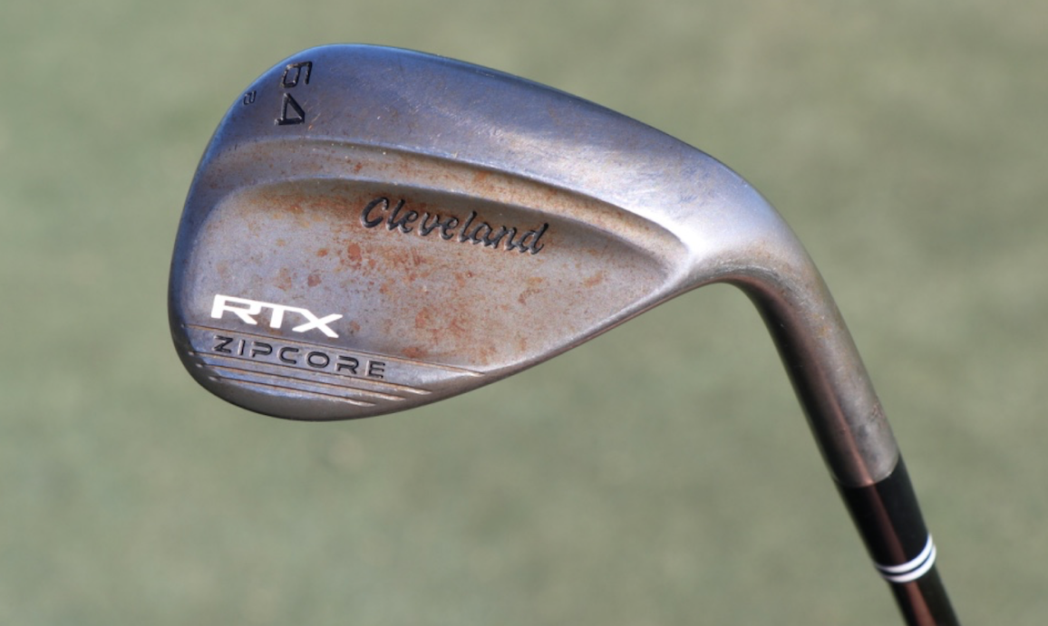 Matt Kuchar's Cleveland 64-degree wedge.