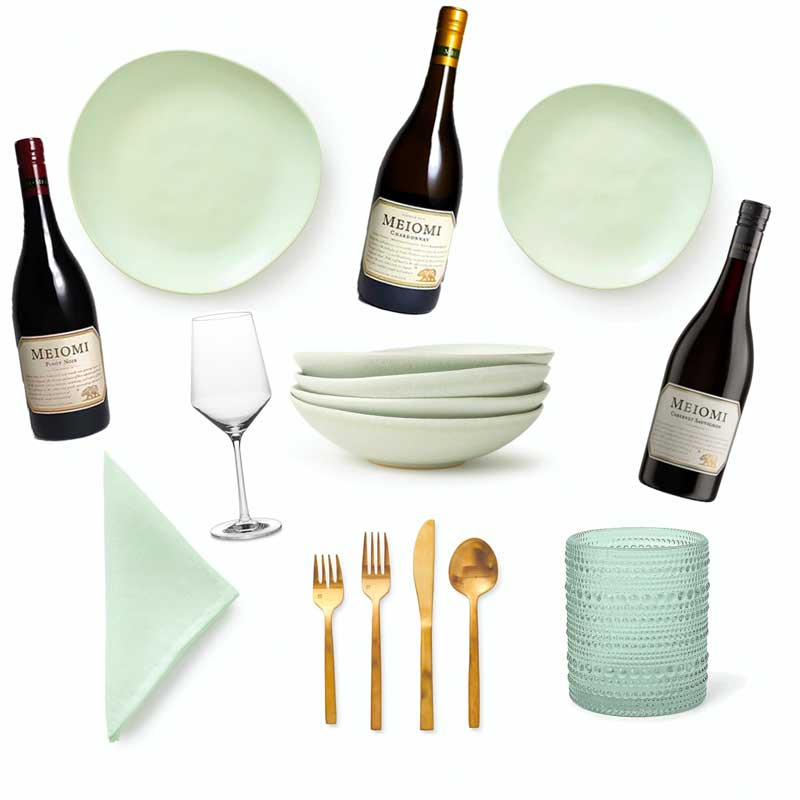 Meomi Wines Holiday Entertaining Set