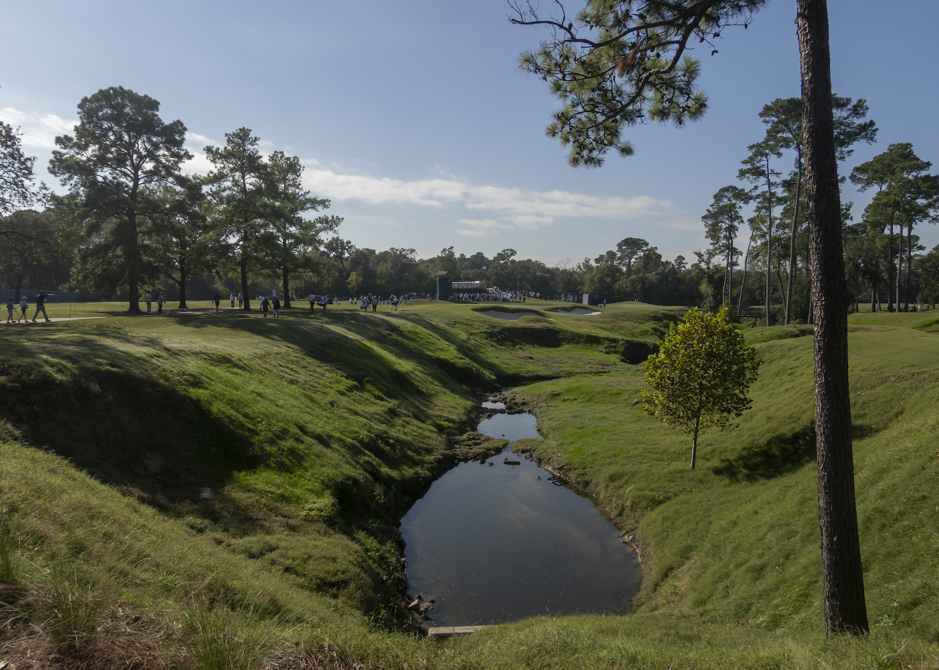 Memorial Park is surprisingly scenic.