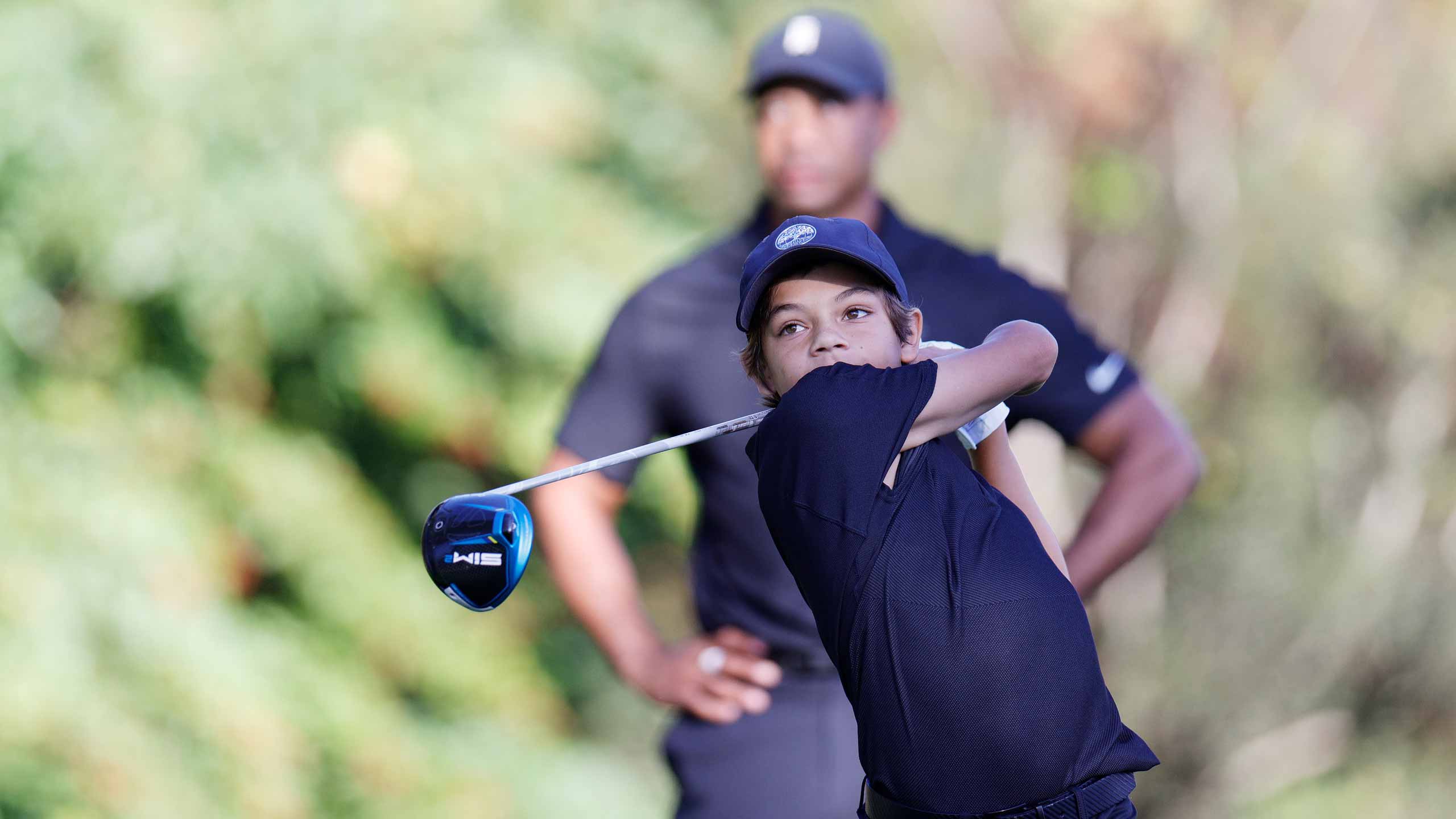 charlie woods swings