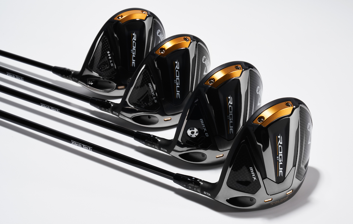 Callaway's new Rogue ST drivers for 2022.