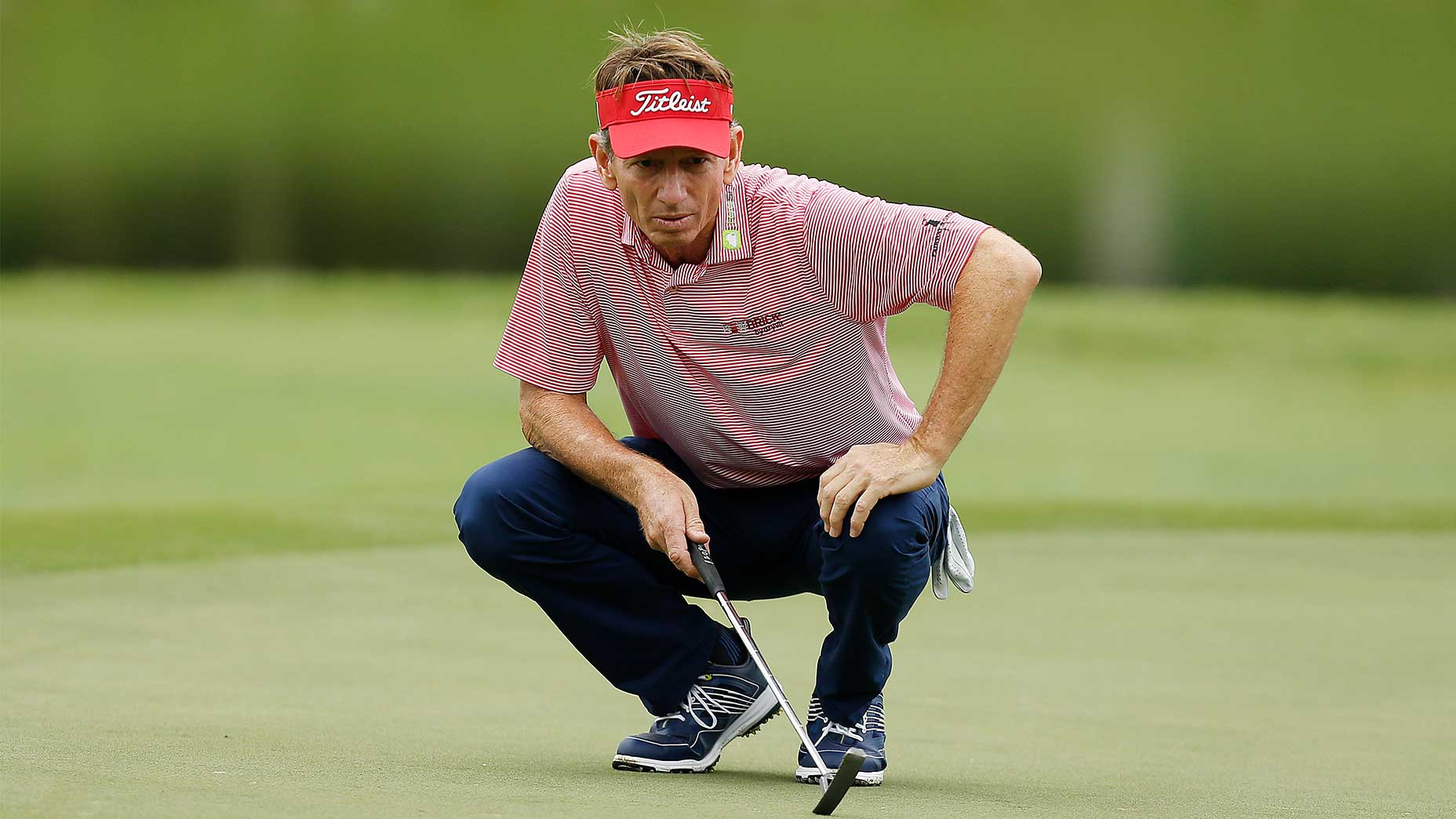 brad faxon reads putt
