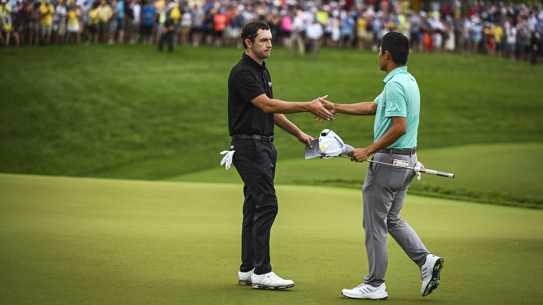 Patrick Cantlay and Collin Morikawa spoke on Tuesday at the Genesis Invitational.