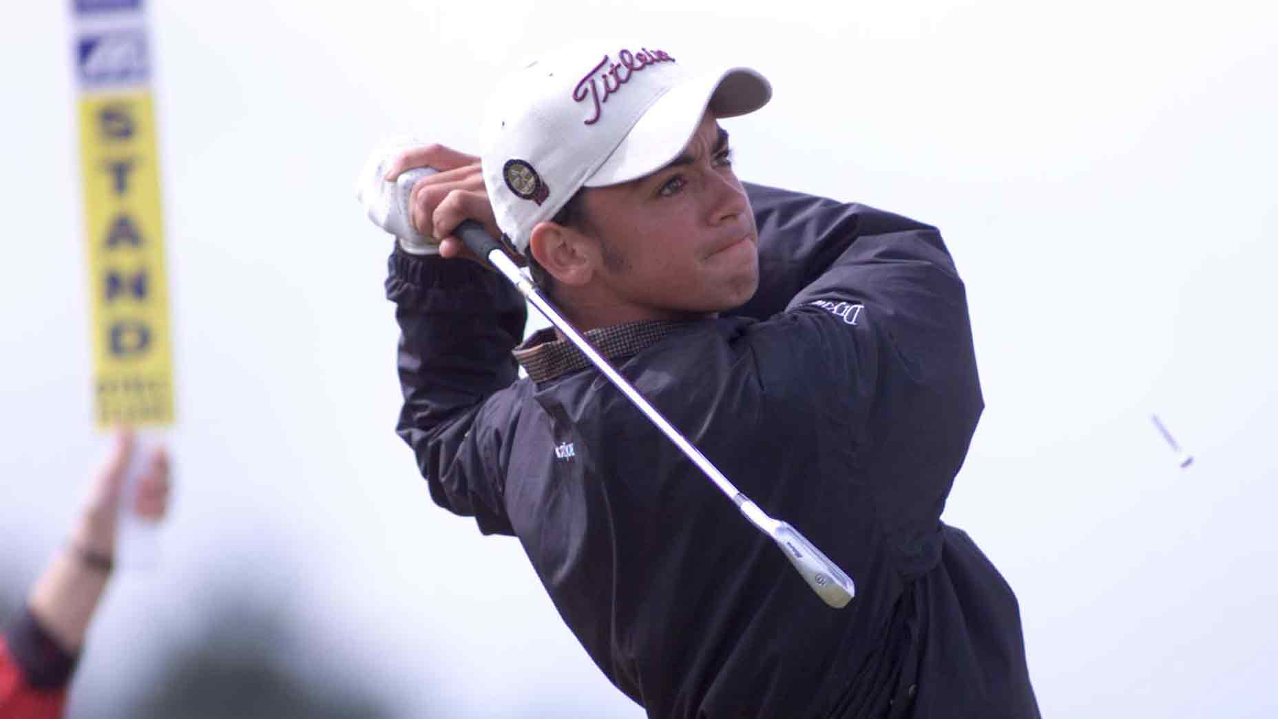 Zane Scotland in finish position