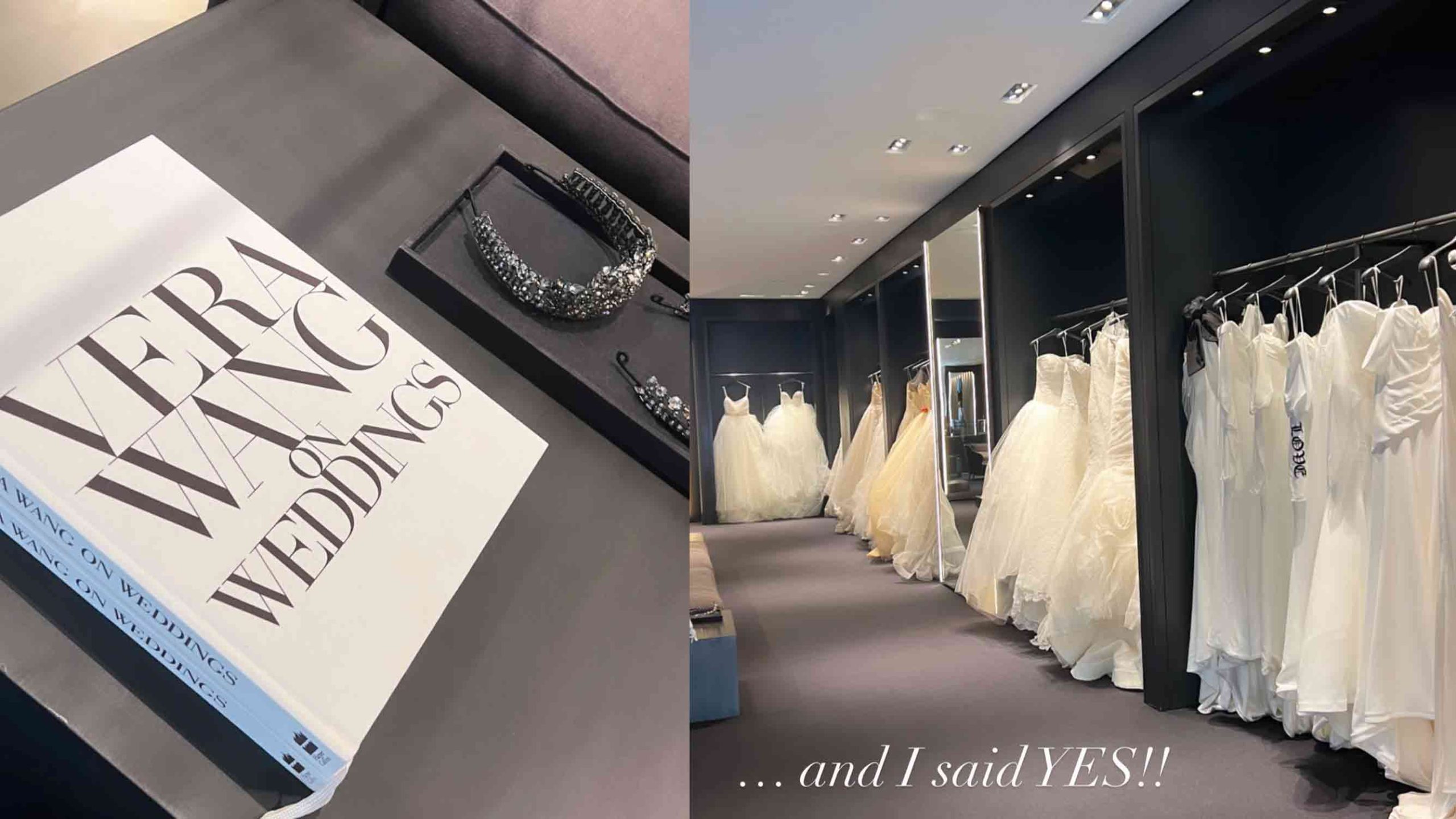 Katherine Zhu said yes to the dress