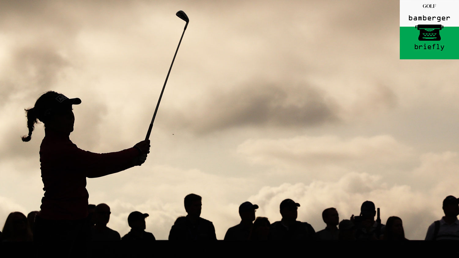 silhouette of lpga pro