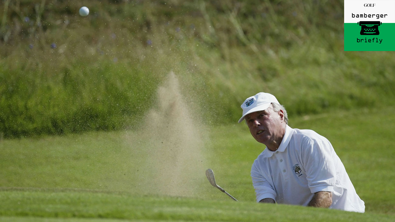 joel hirsch hitting bunker shot