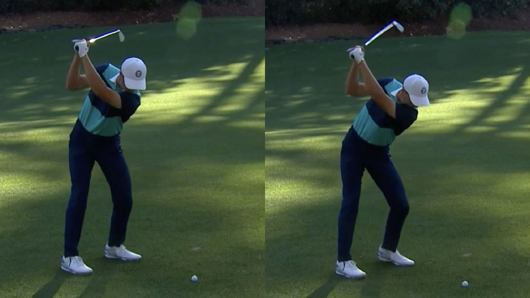 Jordan Spieth takes a swing