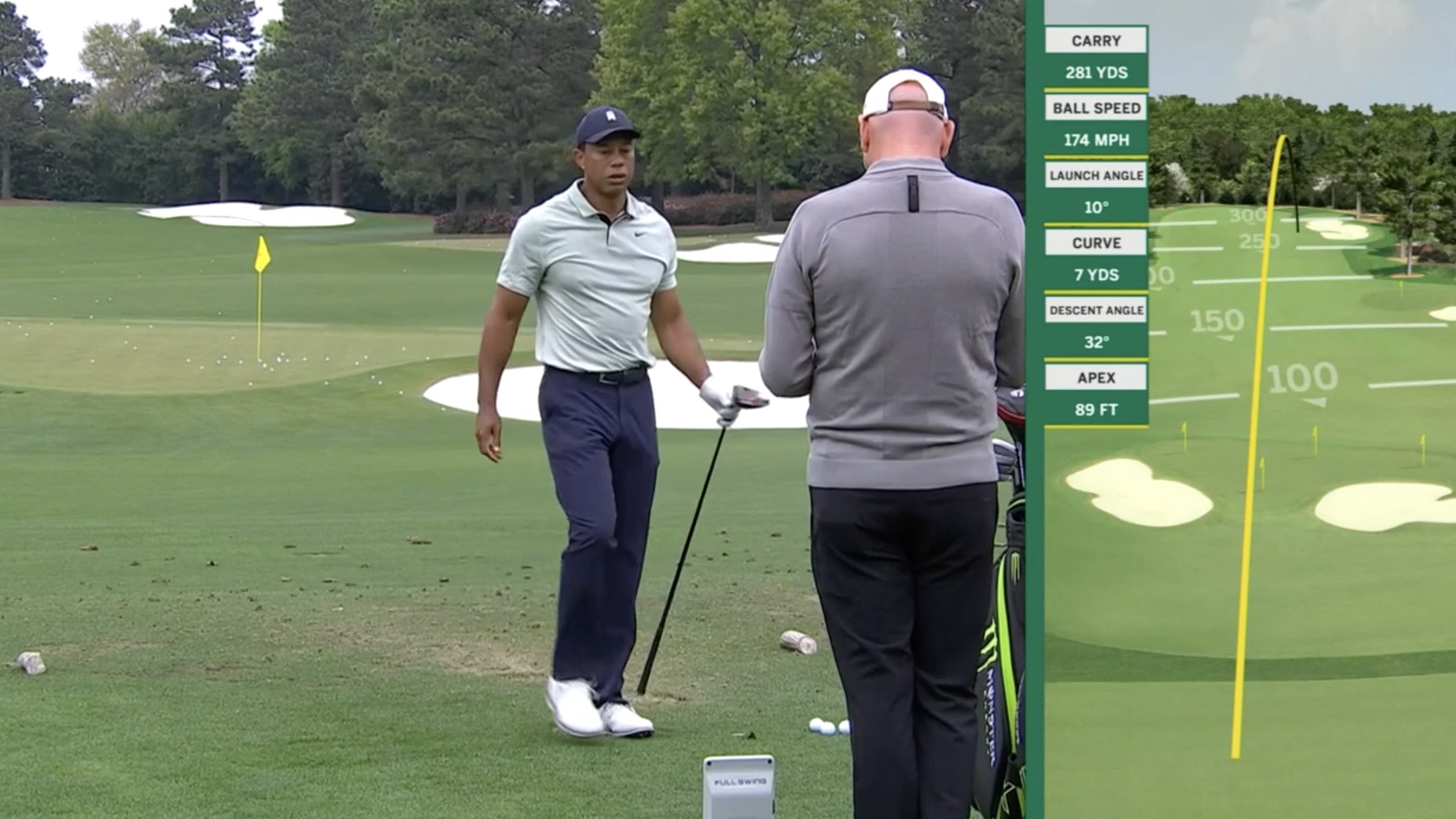 low tee height tiger woods