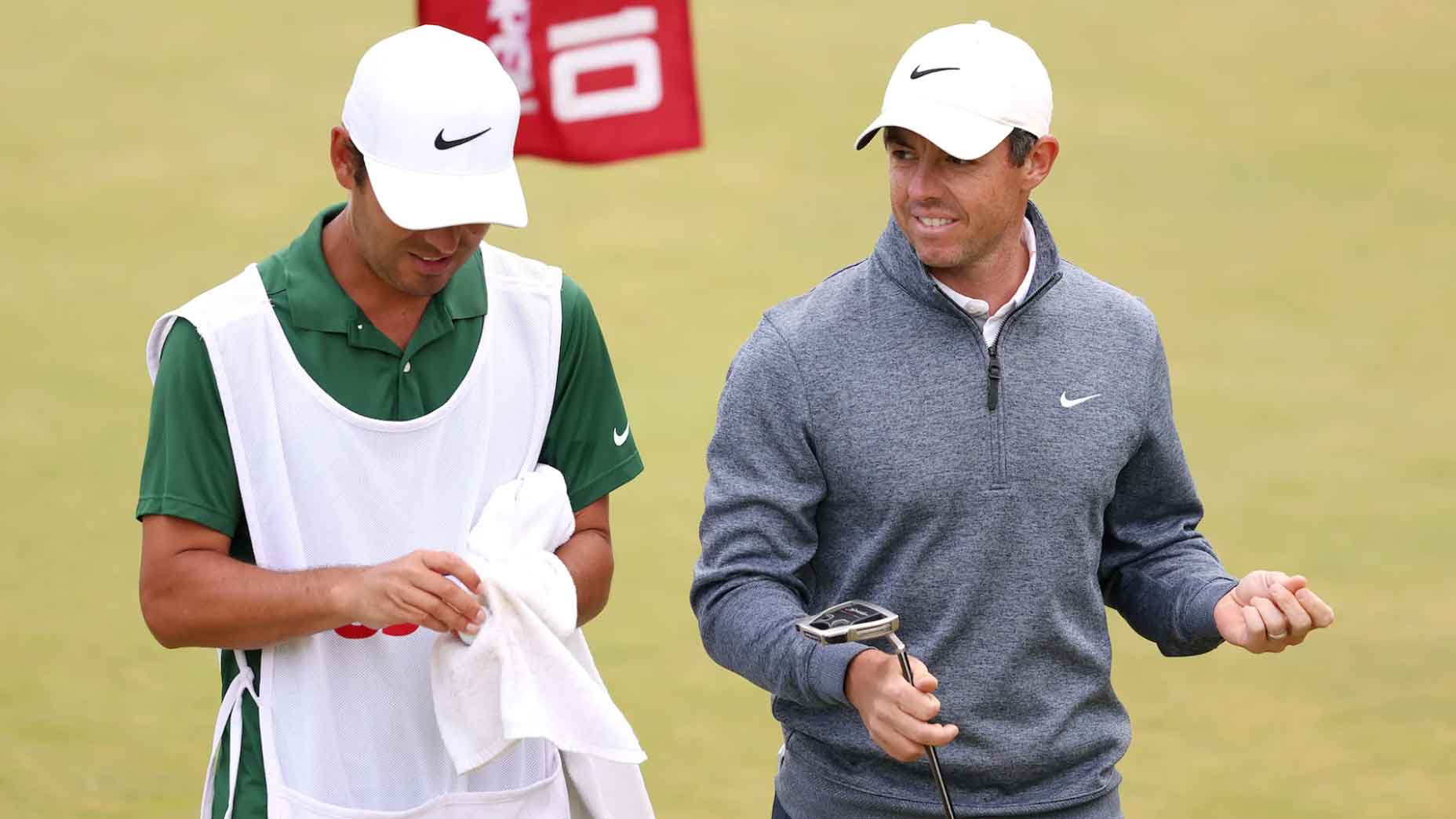 Rory McIlroy and Harry Diamond