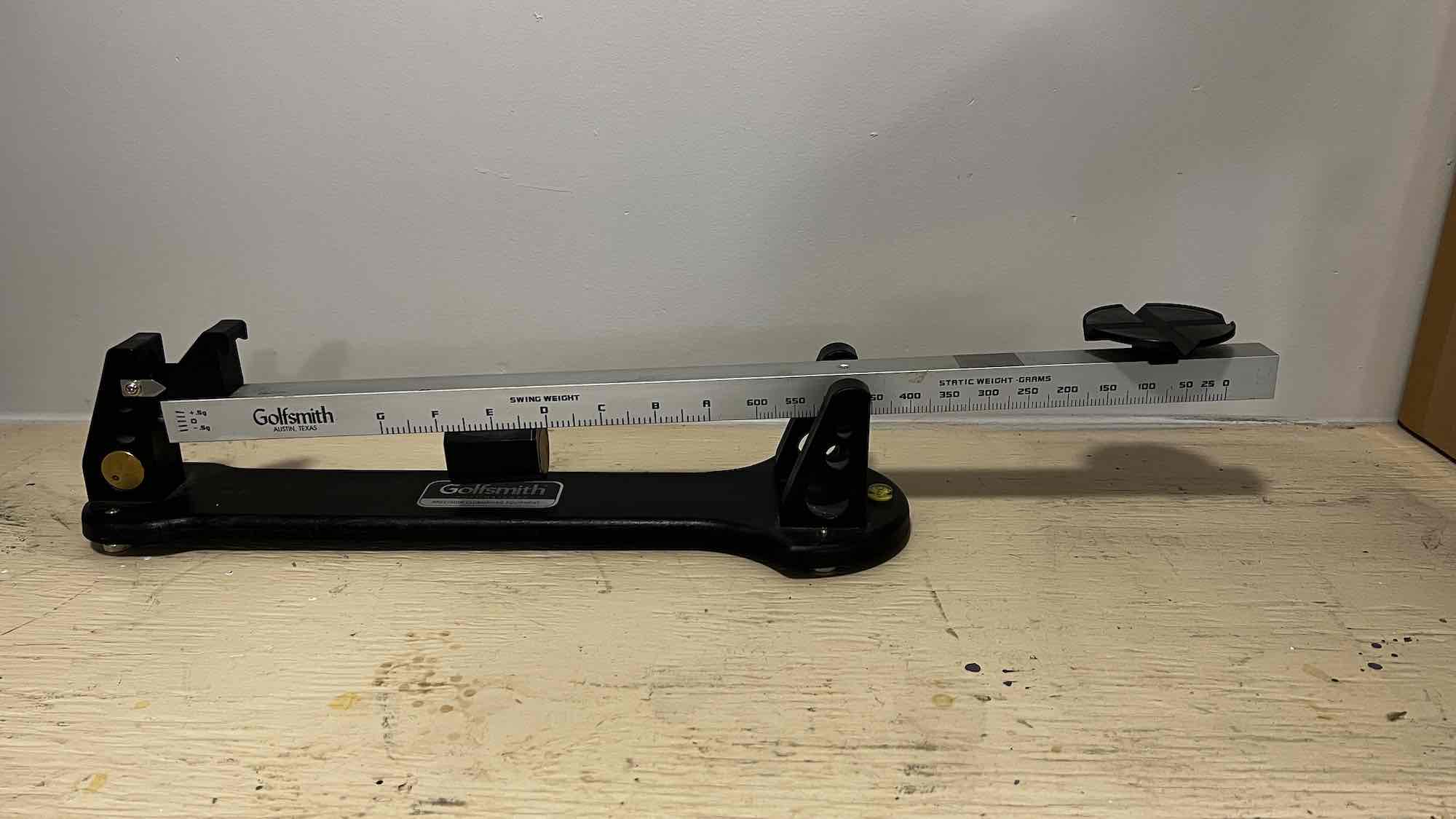 golf swing weight scale
