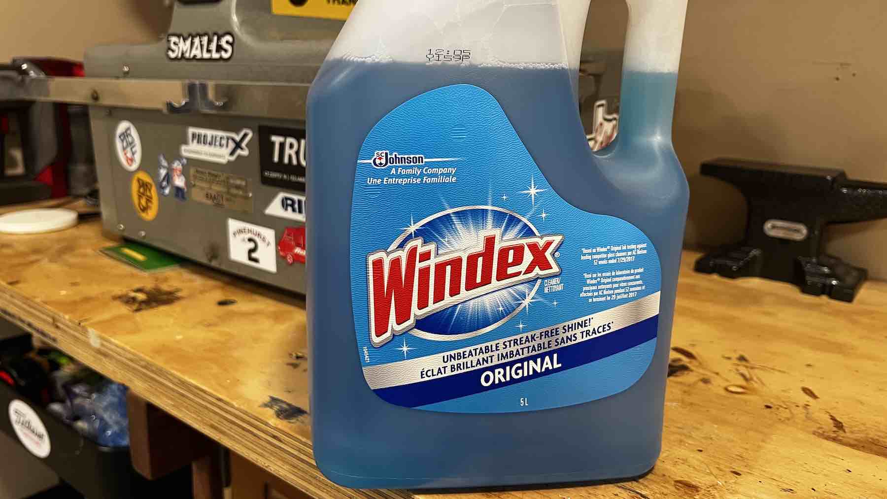 Windex cleaner