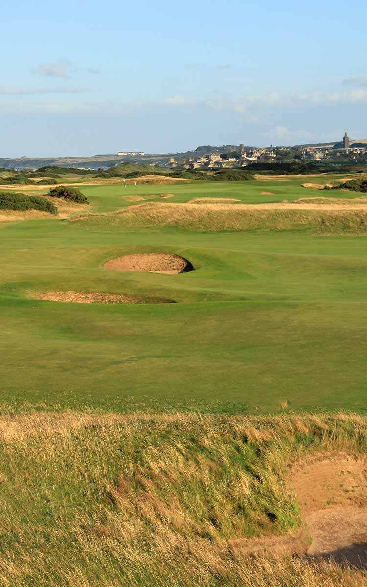the 13th hole at St. Andrews