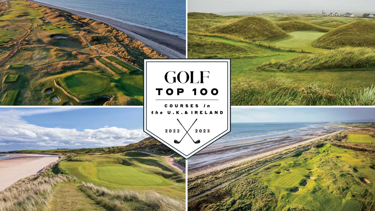 Top 100 golf courses in Scotland, Ireland, England