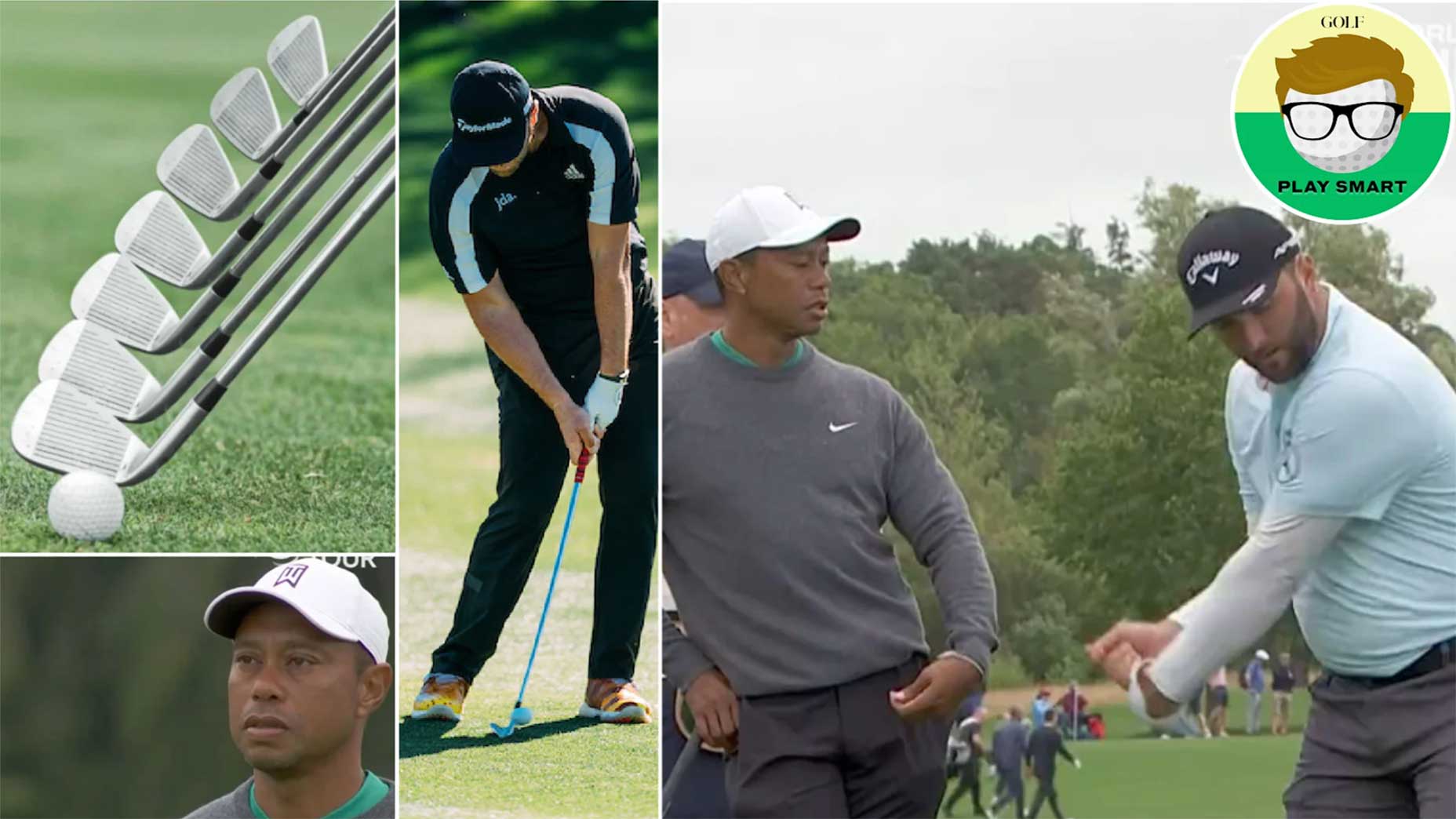 Tiger Woods and Jon Rahm