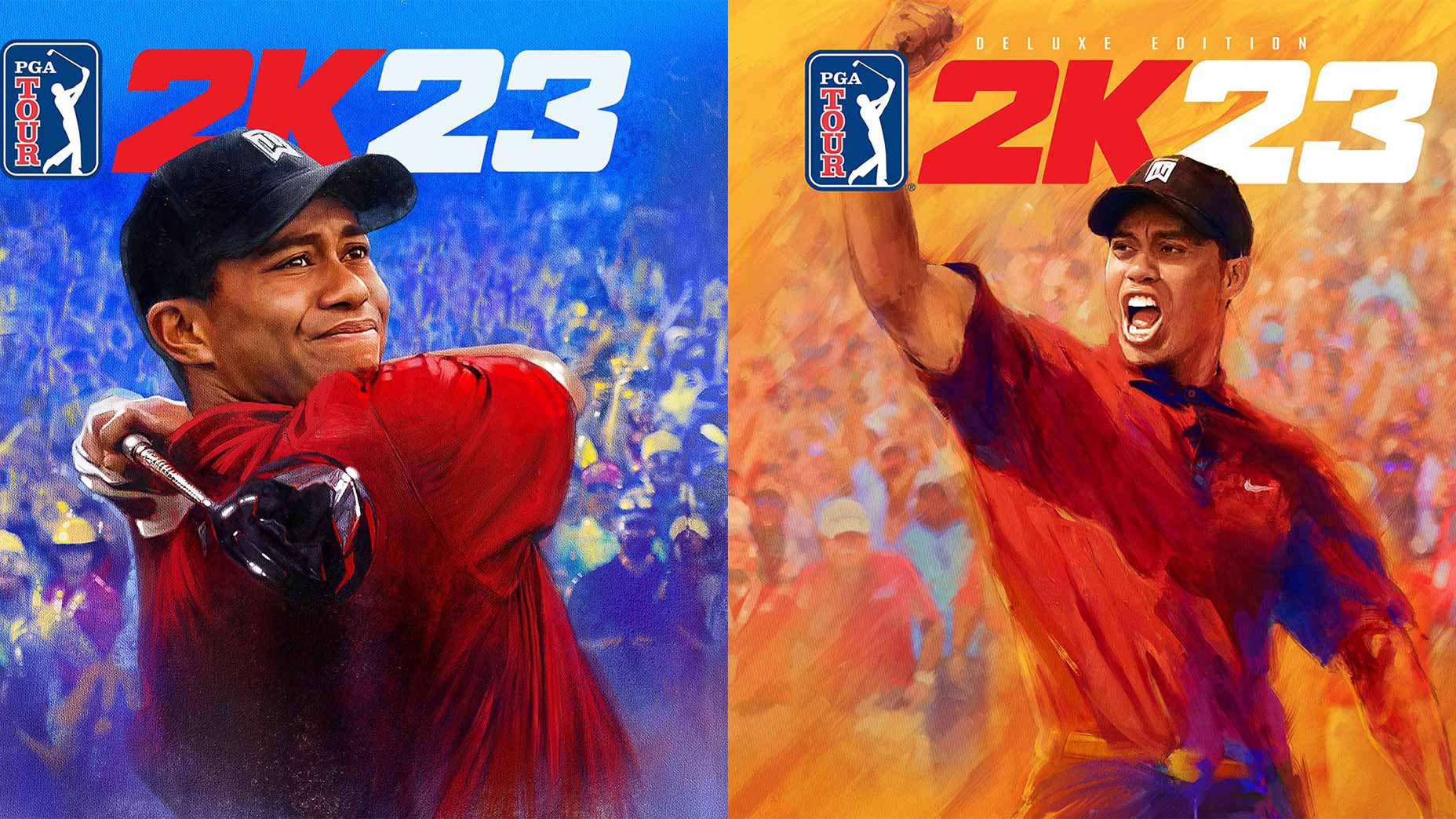 Tiger Woods 2k23 covers