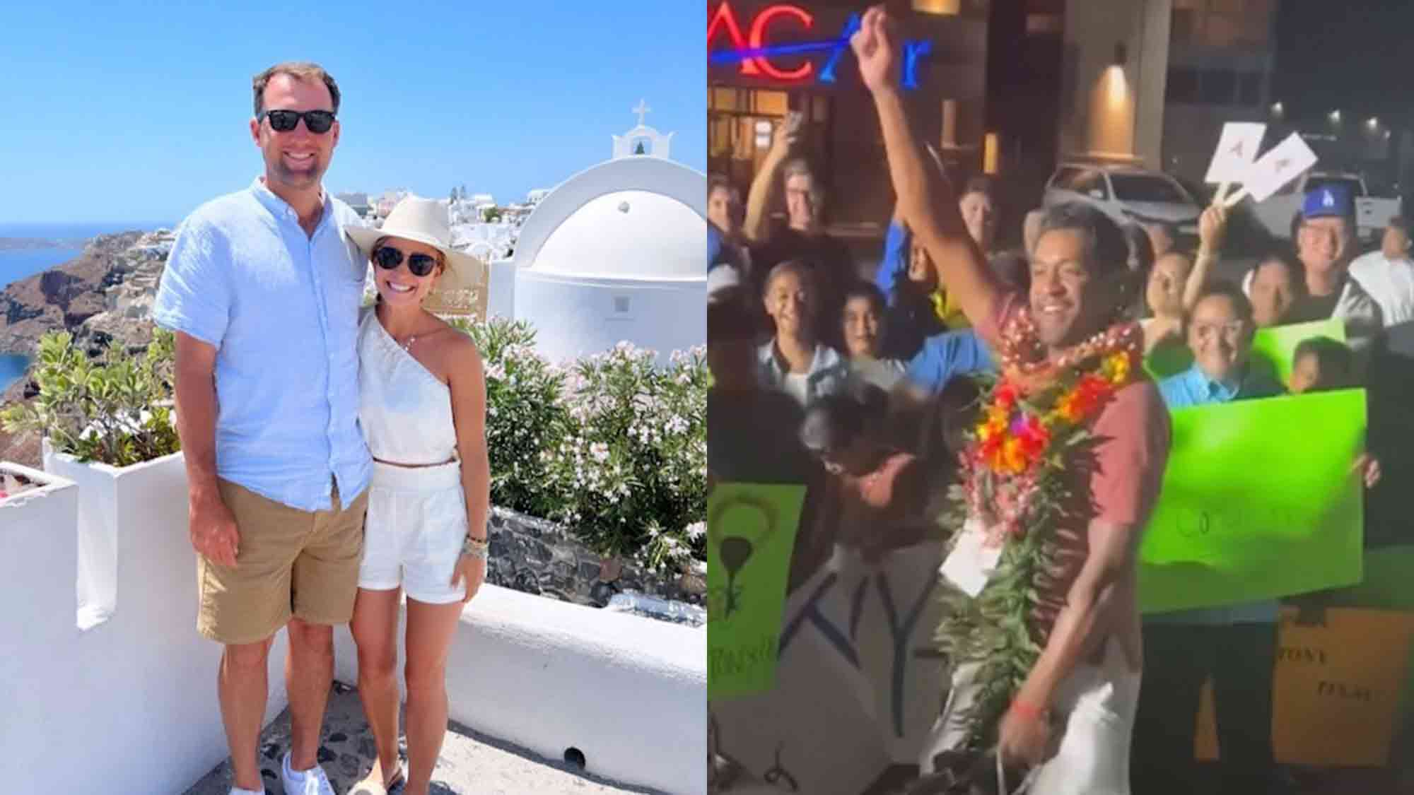 The Schefflers went on vacation, Finau celebrated his win