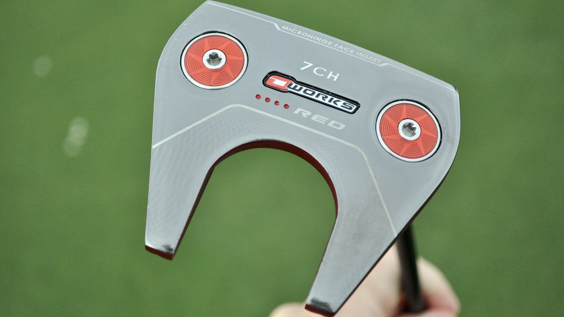 xander schauffele odyssey o-works red 7ch putter