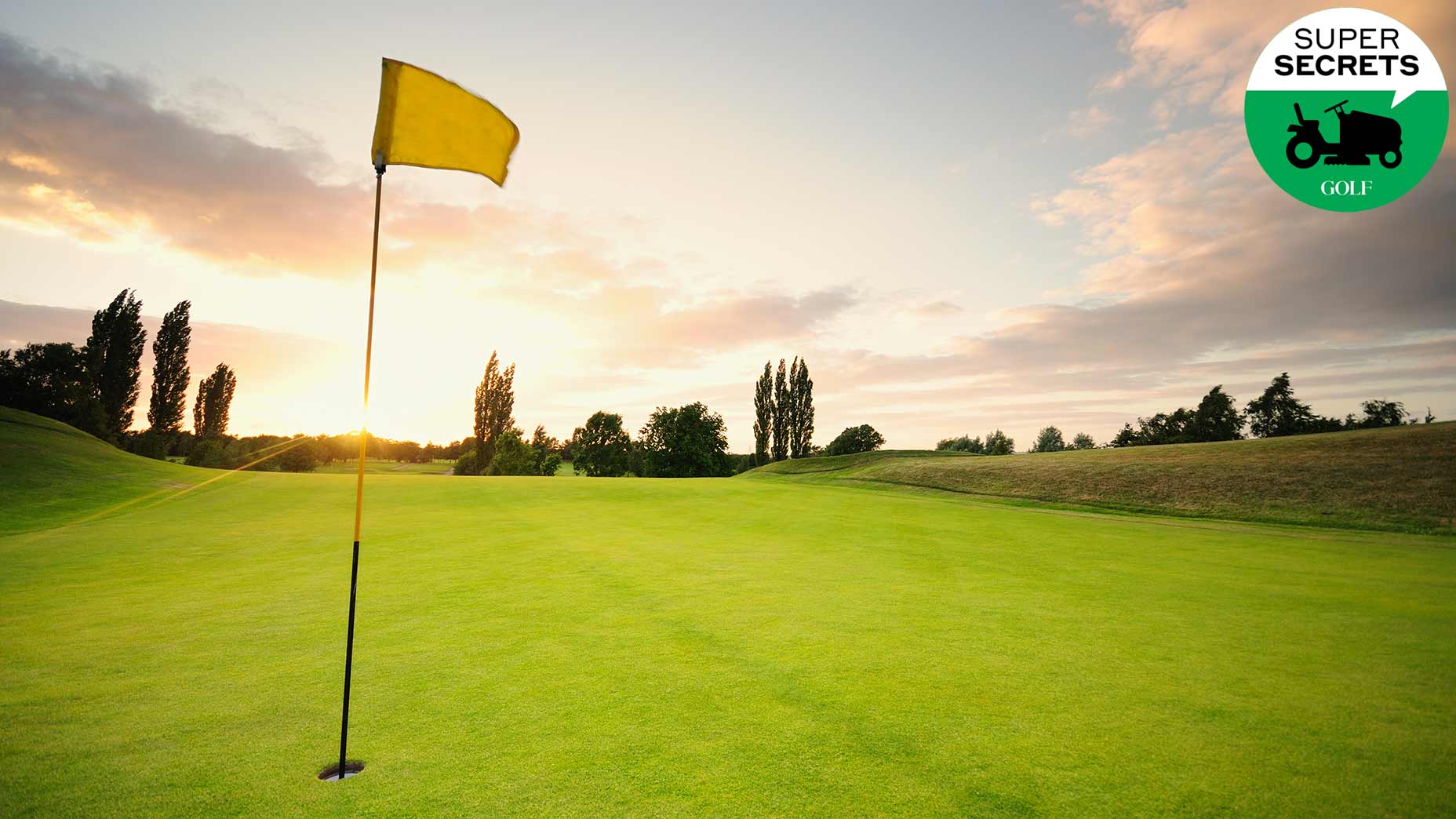A golf flag.