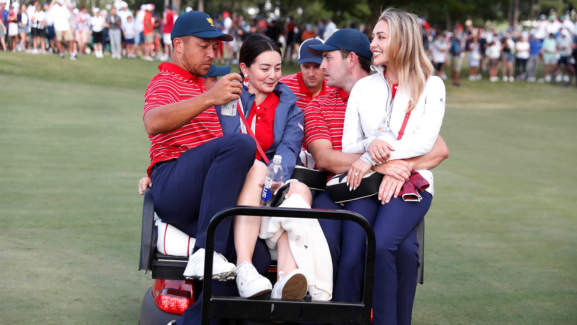 presidents cup celebration