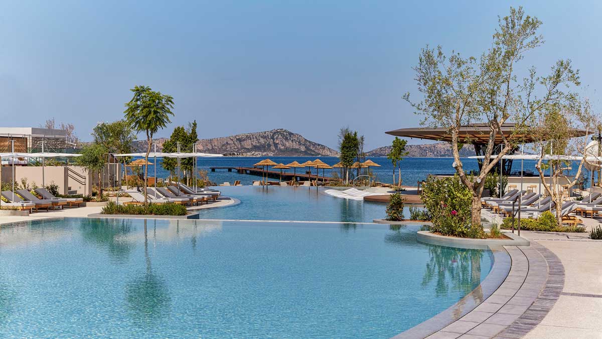 pool at W greece