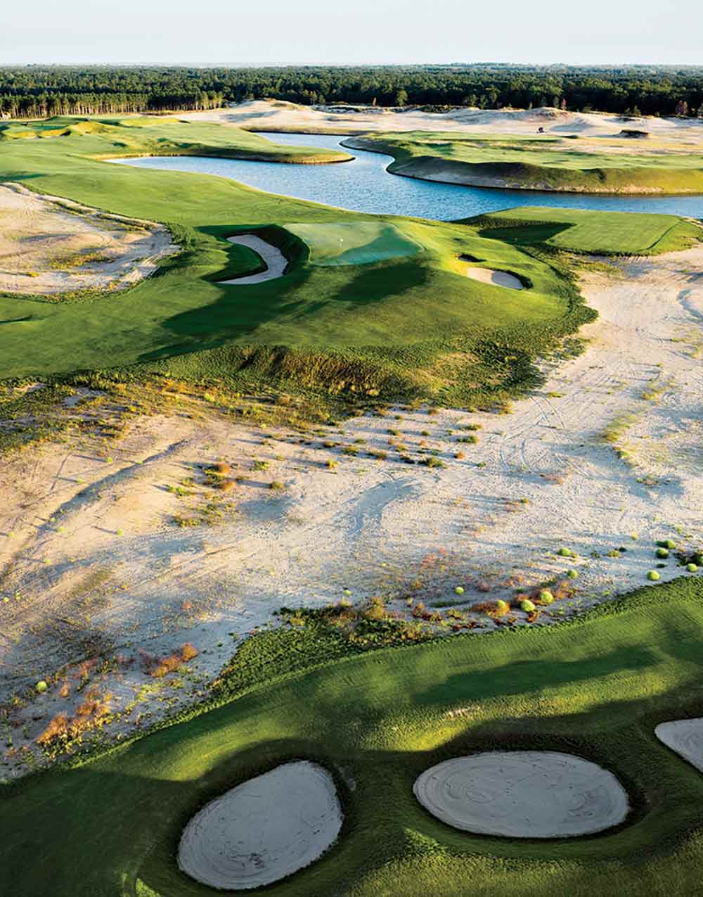 At Sand Valley, Doak&rsquo;s inland re-creation of the Lido, a long-lost C.B. Macdonald design originally situated on the Atlantic.