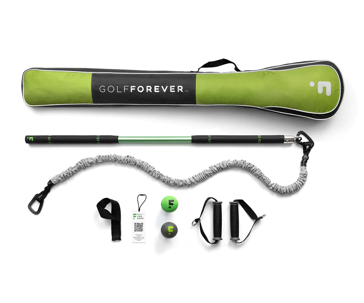 The first golf training tool to combine golf fitness, cutting-edge warmup techniques and guided video content to maximize your flexibility and rotational power &mdash; at home, in the gym, or at the course.