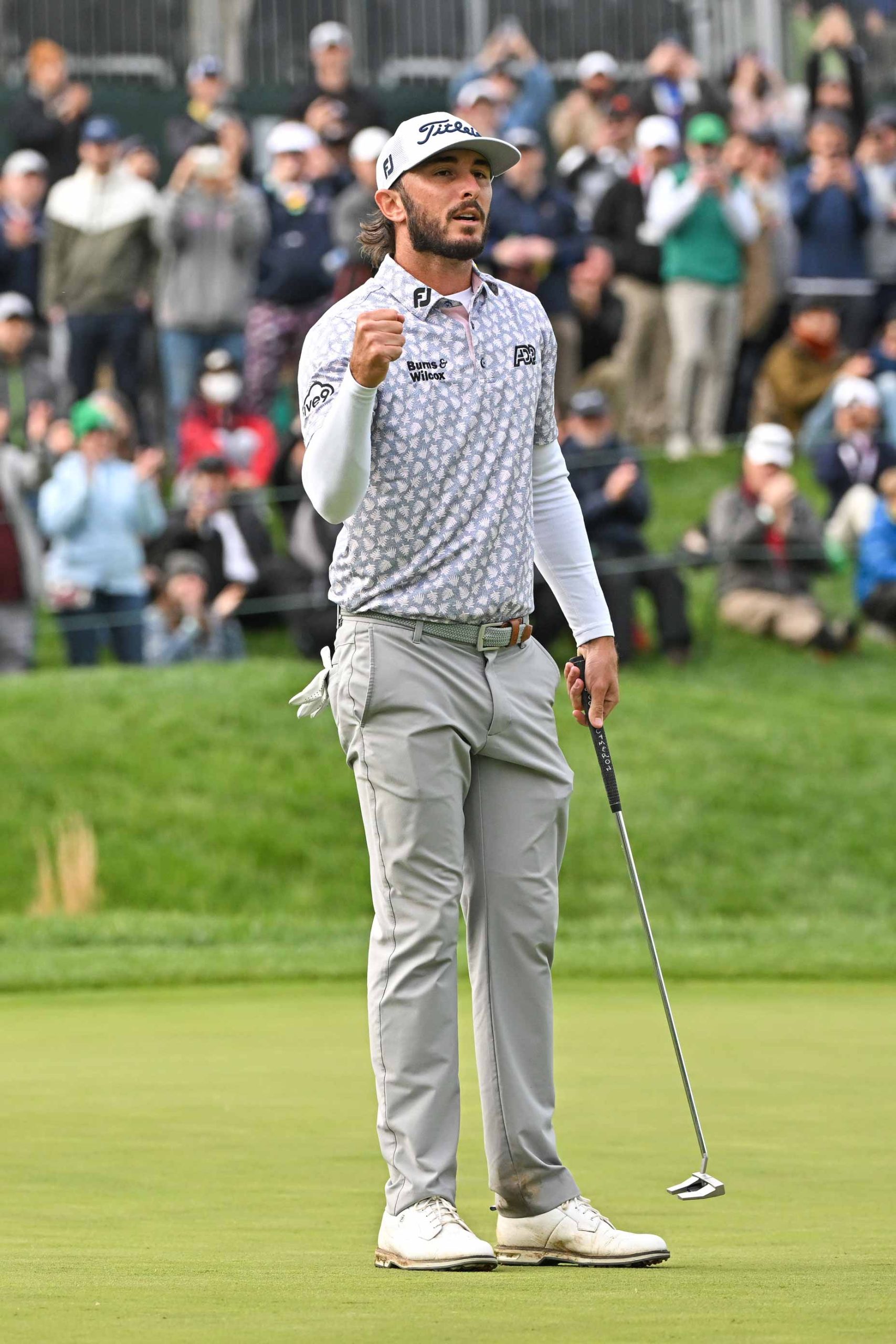 Max Homa at the Wells Fargo in 2022.