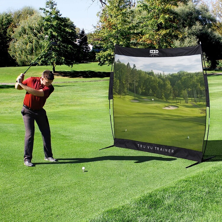 Izzo Golf Tru Vu Trainer Hitting Net