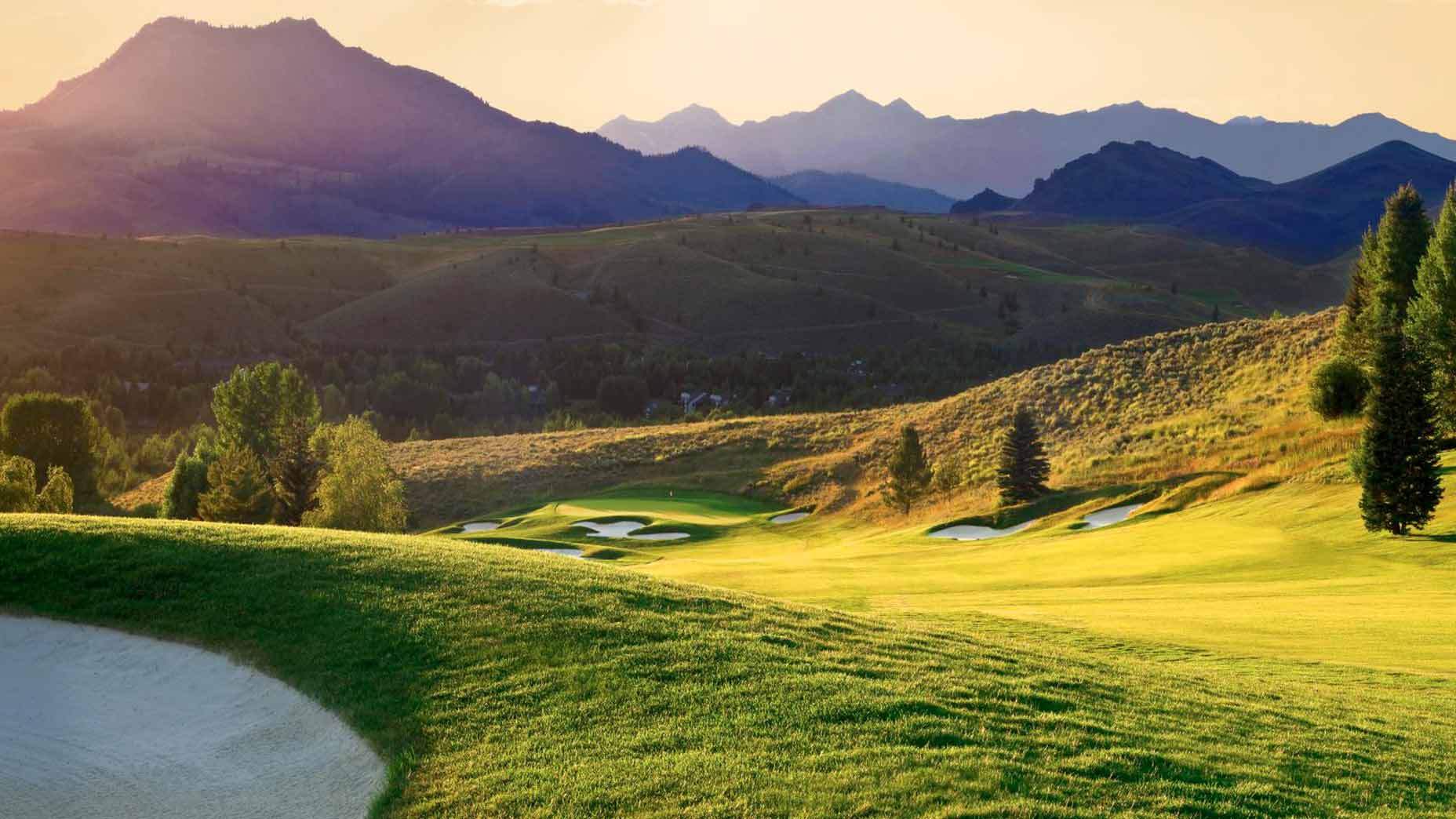 the elkhorn course at sun valley