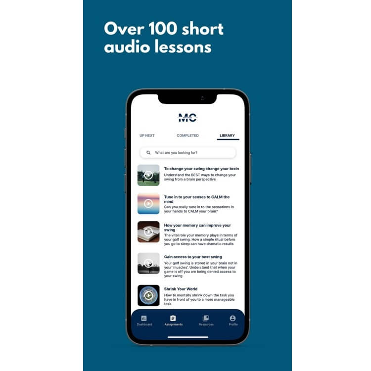 Mind Caddie Golf Mental Game