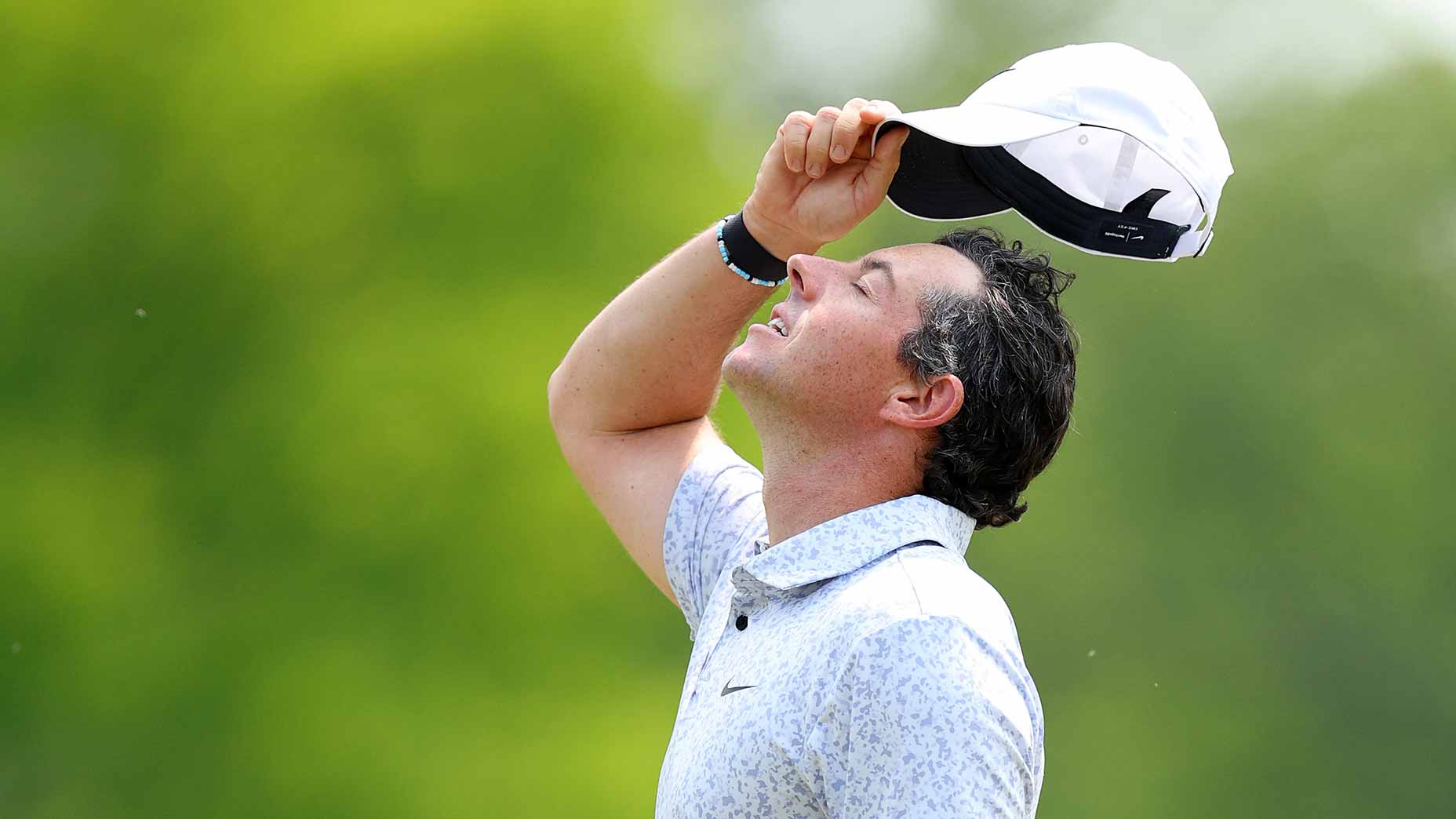 rory mcilroy grimaces at PGA Championship
