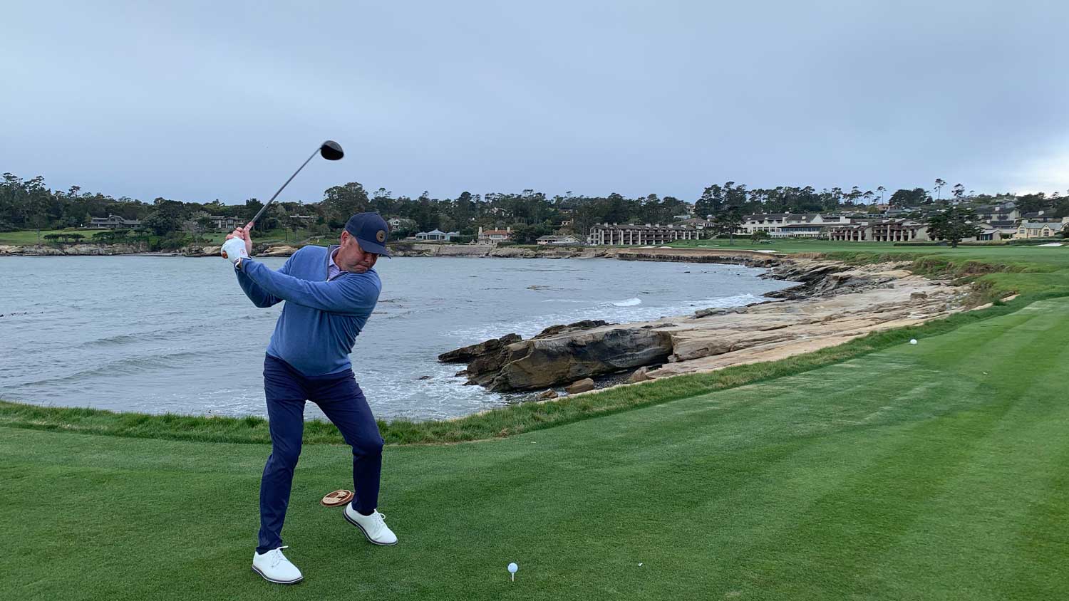 mike whan at pebble beach