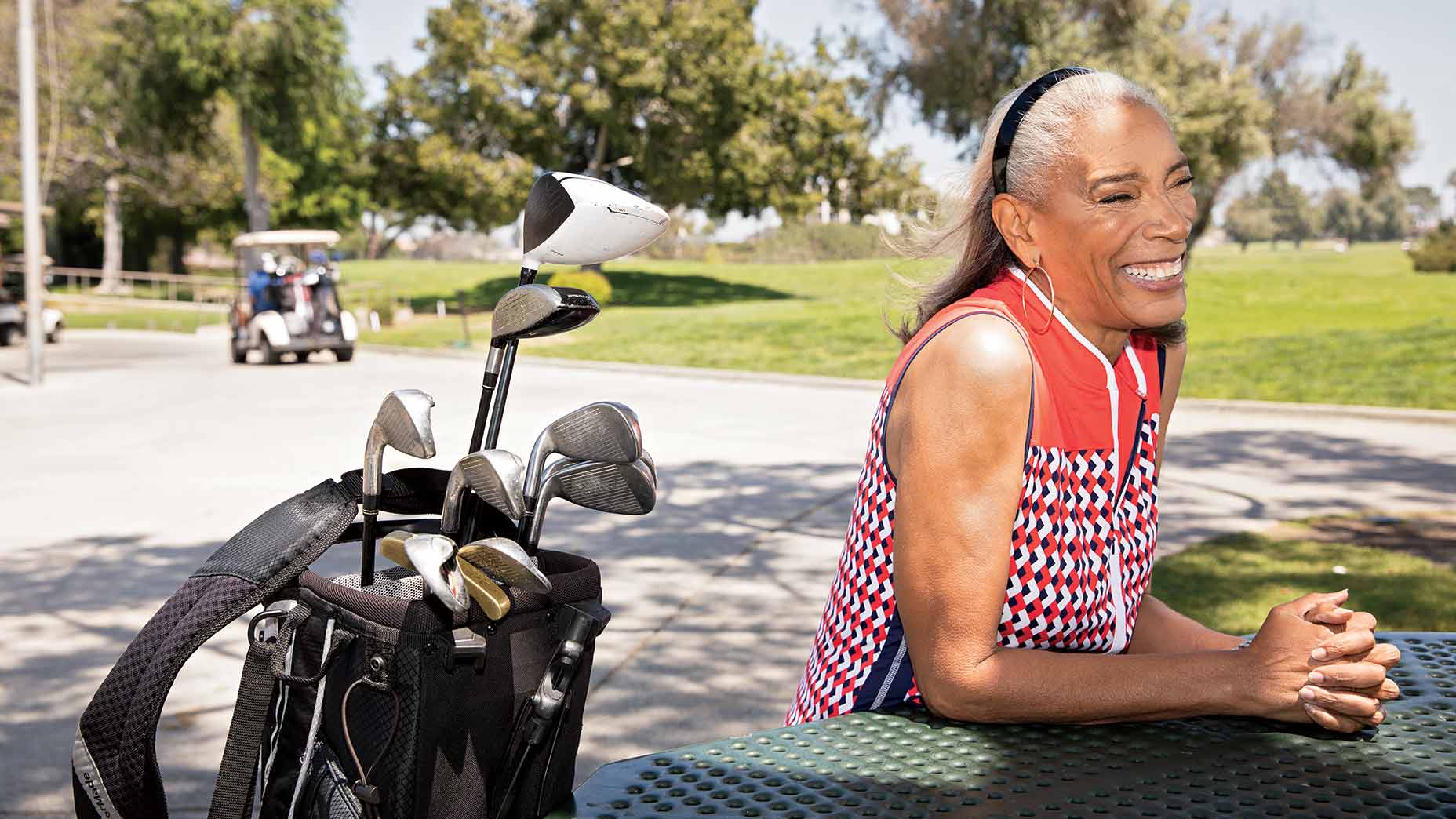 Angelique Johnson, a former head pro at Chester Washington GC.