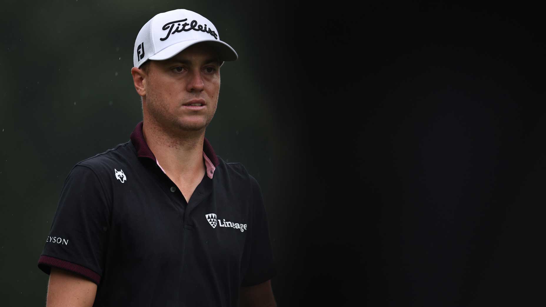 Justin Thomas at the Wyndham Championship.