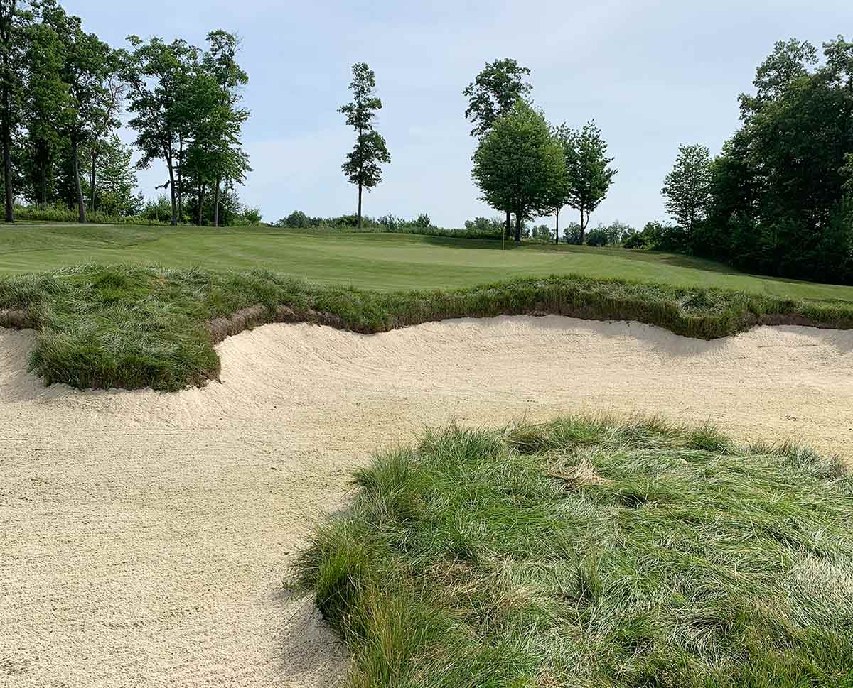A bunker at the Dutch 27 at Cragun's.