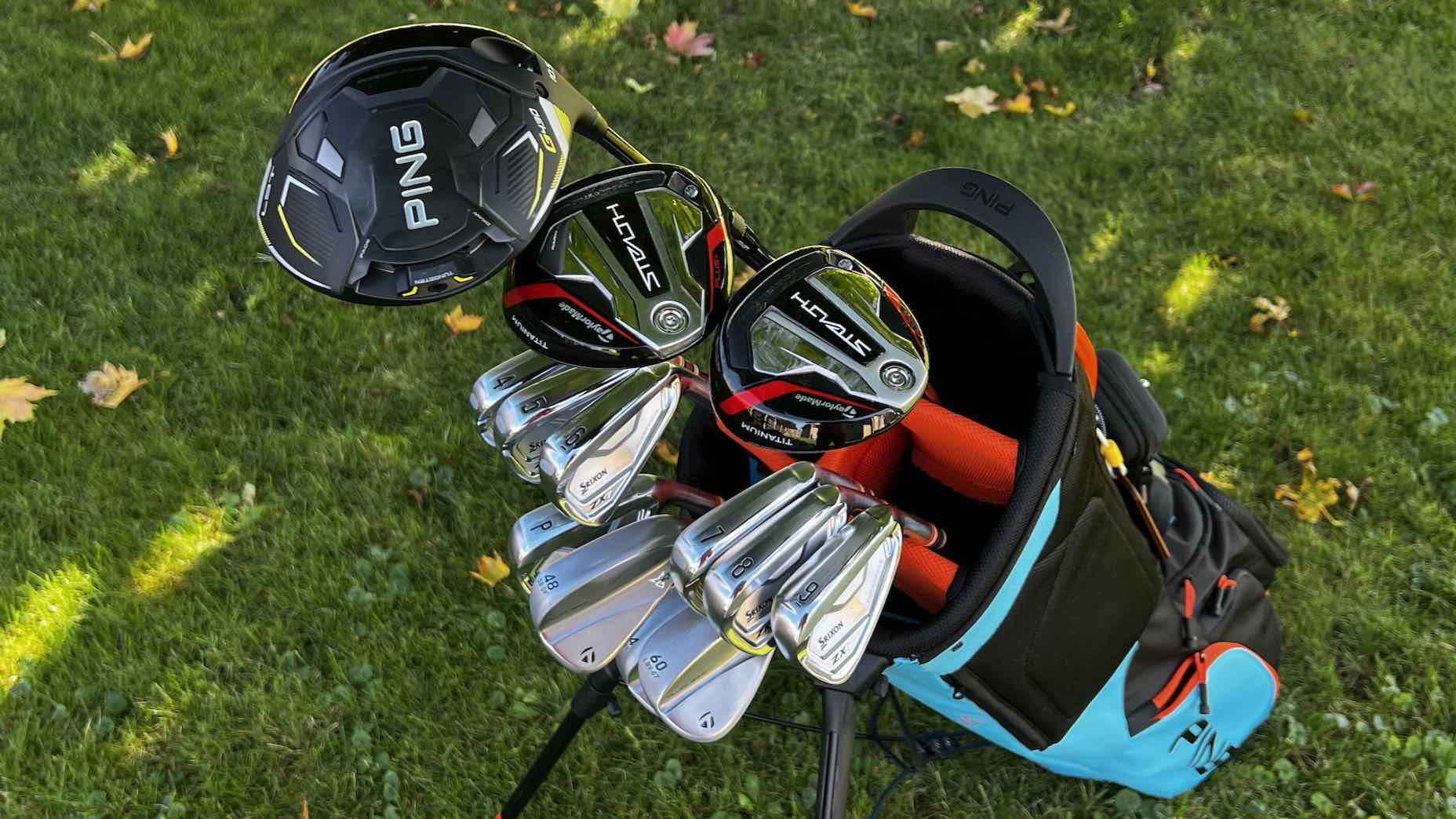 golf bag set clubs
