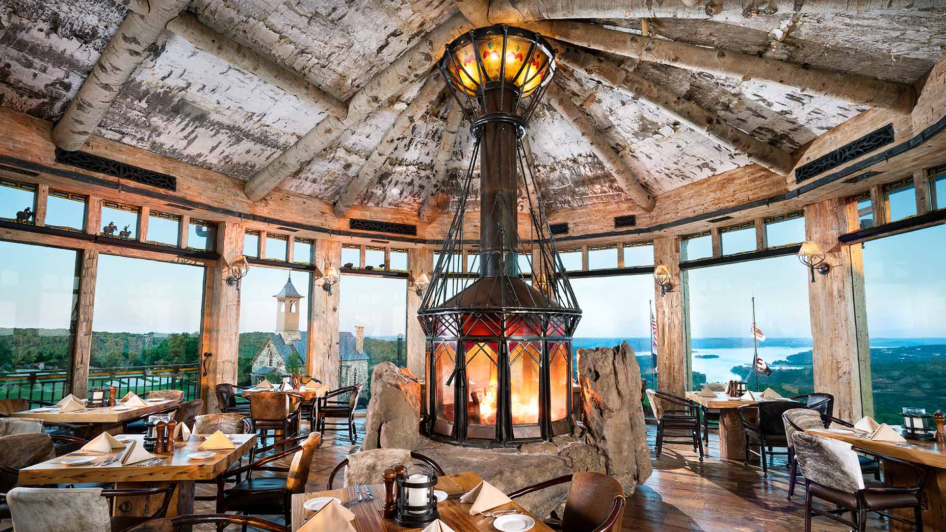 the osage restaurant at big cedar lodge