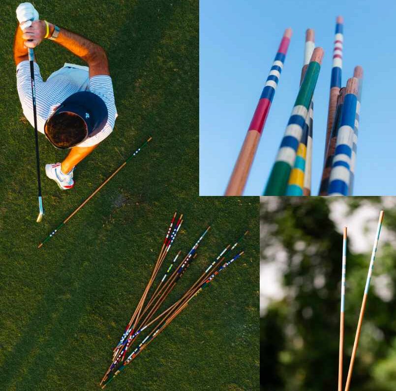 Hazy Alignment Sticks in various colors and customization aspects.