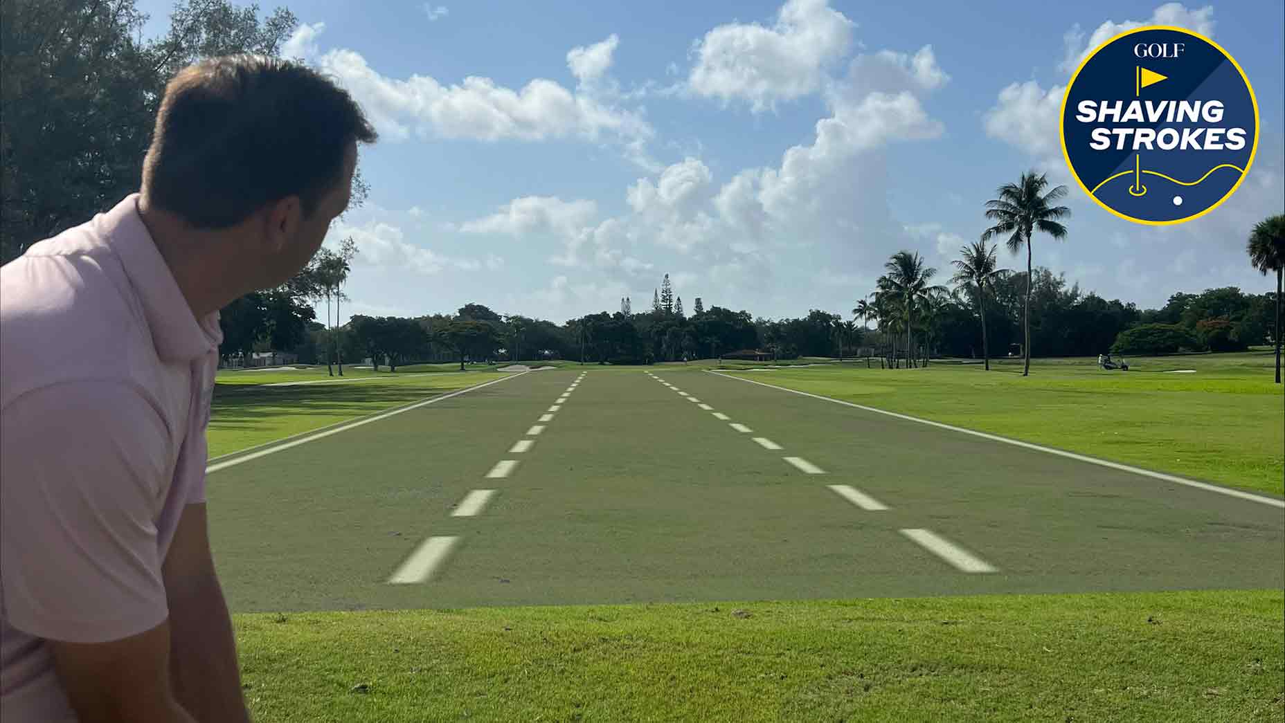 Having trouble hitting straight shots off the tee? Golf instructor Grayson Zacker says using a simple mind hack can lead to better results