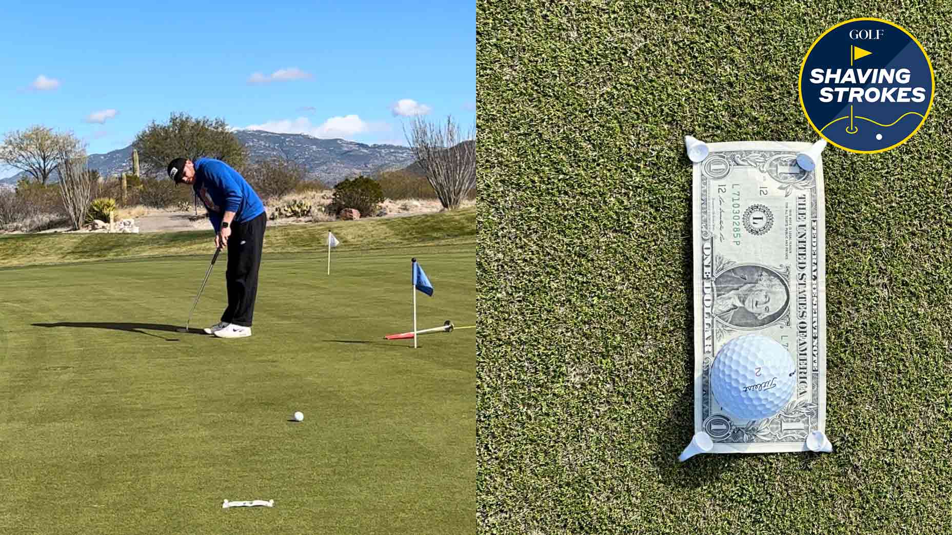 GOLF Teacher to Watch Derek Deminsky shares a fun dollar bill putting drill that helps improve your distance control on the greens