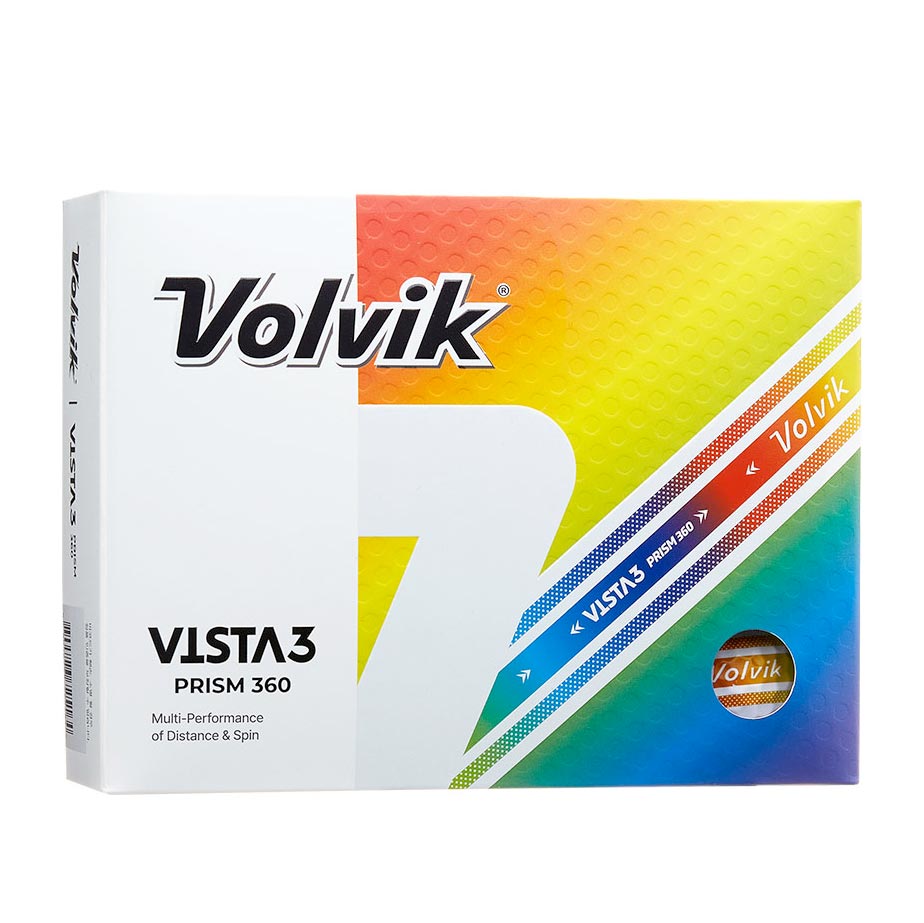 Volvik Vista3 Prism 360 golf balls