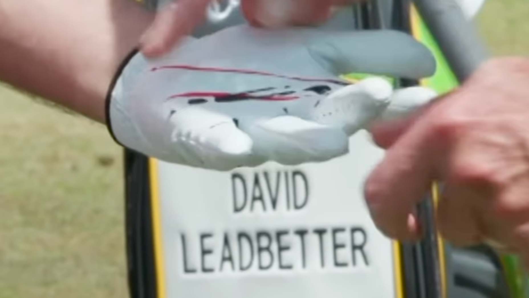 GOLF Hall of Fame Teacher David Leadbetter shares a simple hack that uses glove markings to ensure you're gripping the golf club properly