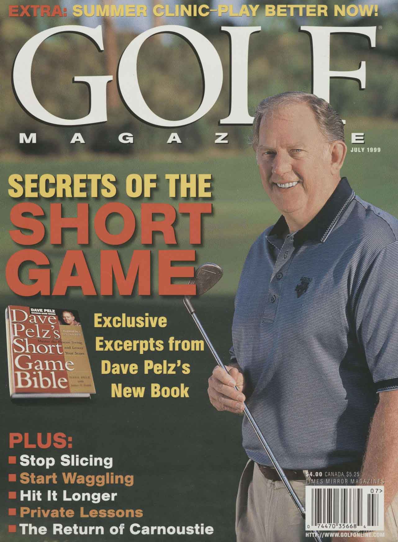 dave pelz golf magazine cover