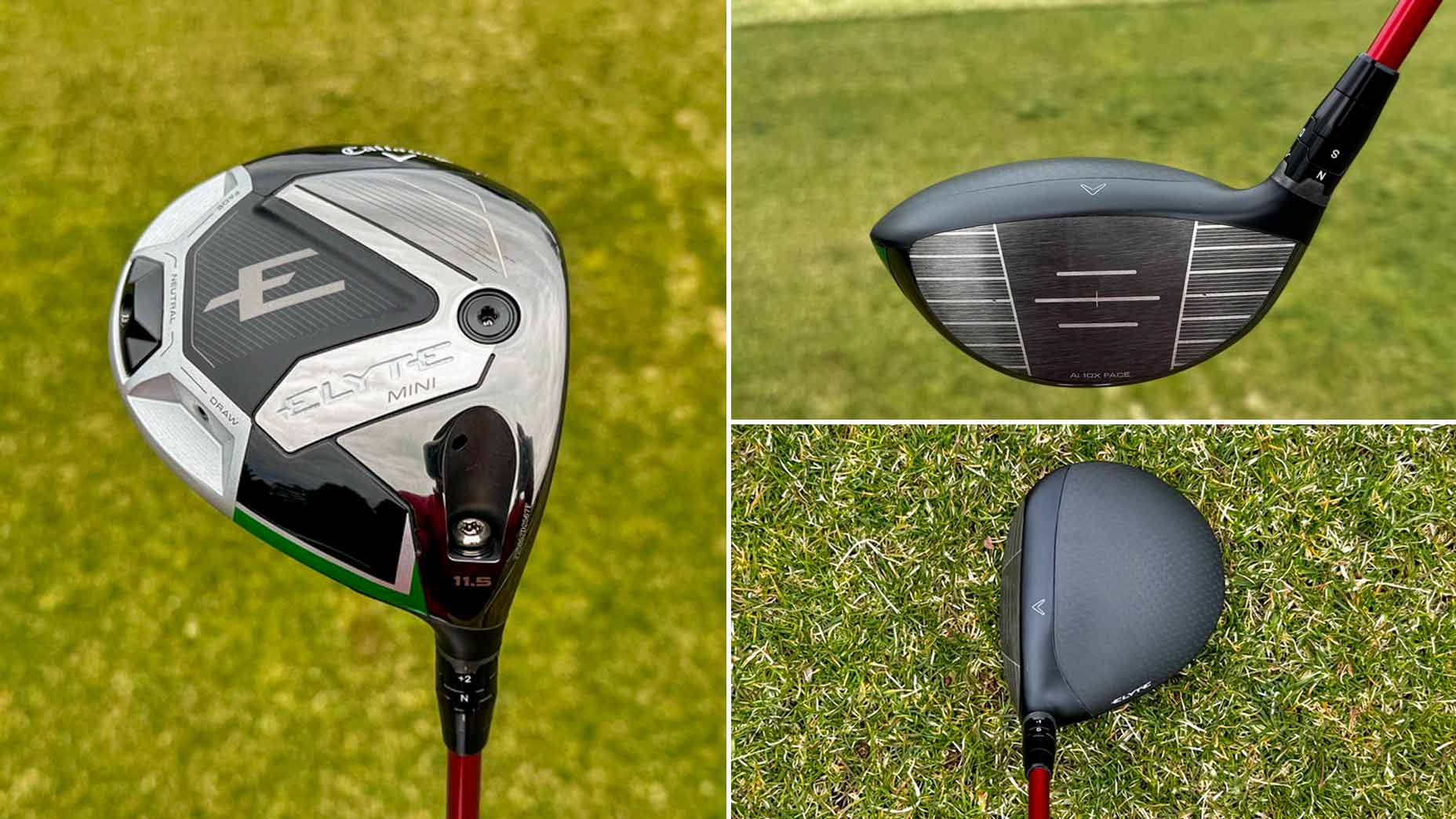 Callaway Elyte Mini from all angles.