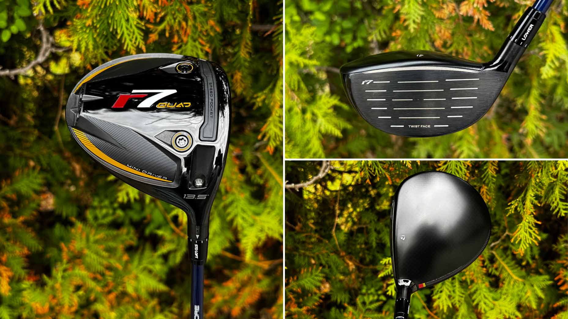 TaylorMade R7 Quad Mini Driver.