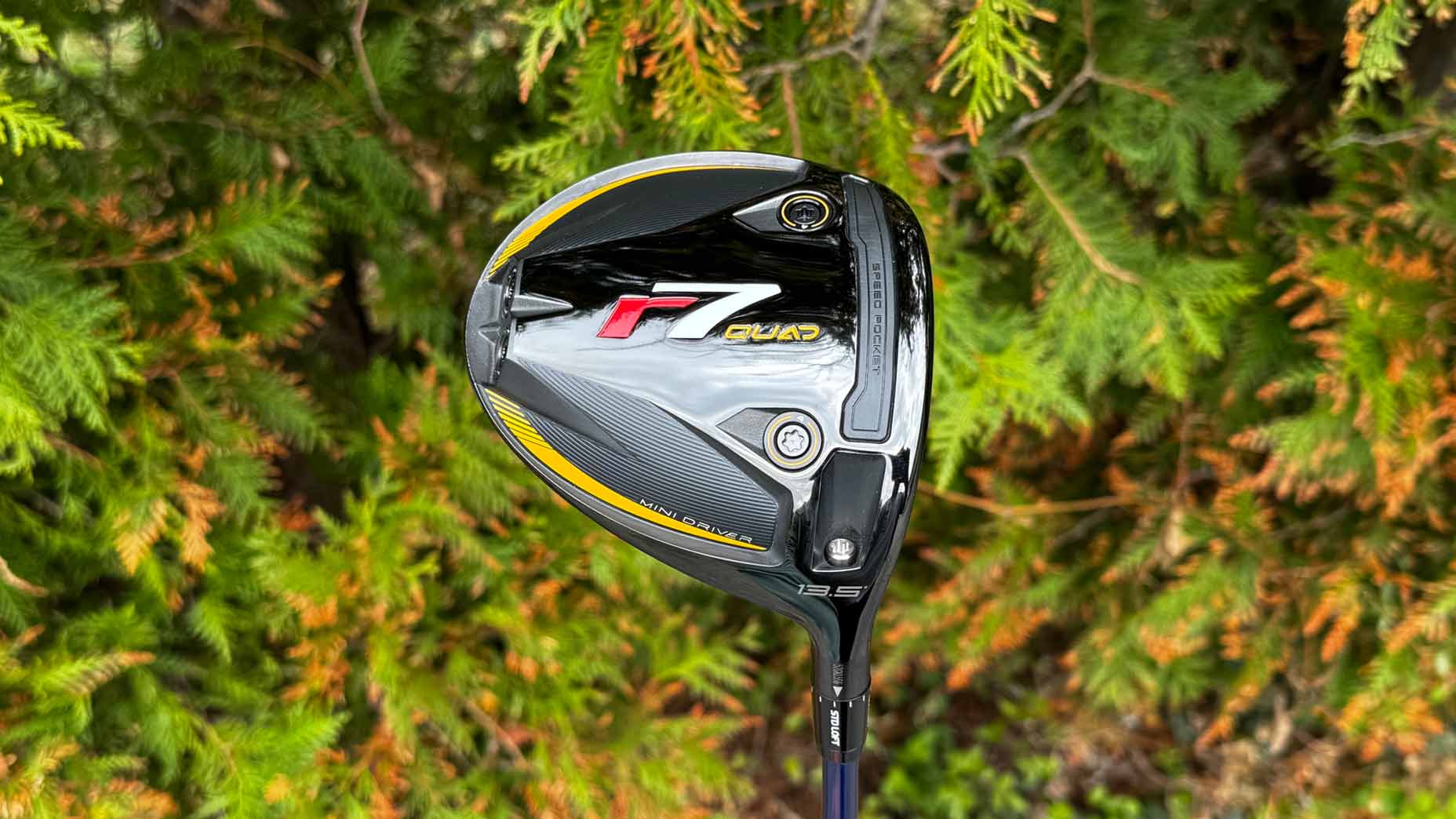 TaylorMade R7 Quad mini driver.